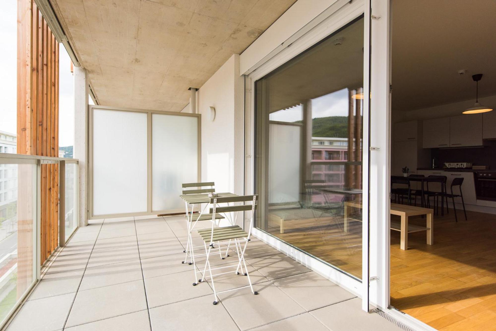 Muzeta Graz - Eco-Friendly Parkview Holiday Apartments In Graz'S Smart City Exteriör bild