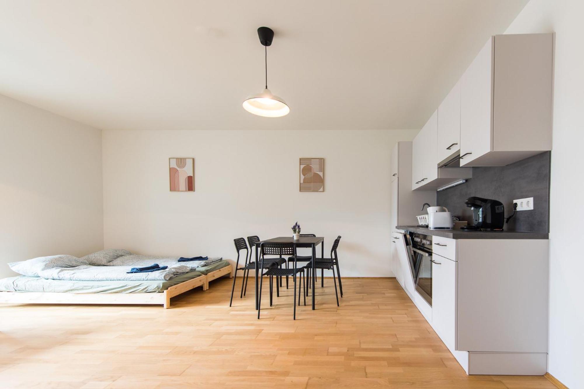 Muzeta Graz - Eco-Friendly Parkview Holiday Apartments In Graz'S Smart City Exteriör bild